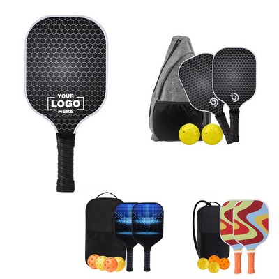 High-Performance Pickleball Paddle Set with Storage Bag
