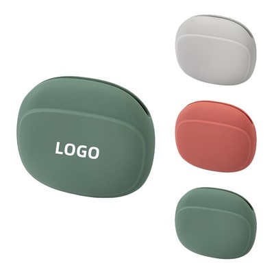 Silicone Wired Earphone Storage Box
