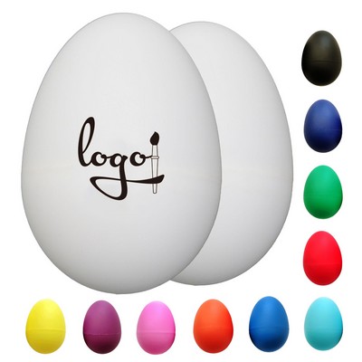 Colorful Plastic Music Egg Shaker