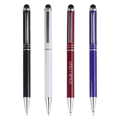 Twist Metal Stylus Ballpoint Pen
