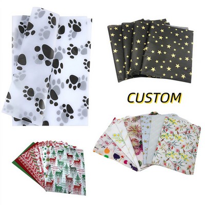 30"x20" Custom Tissue Paper Gift Wrapping Paper