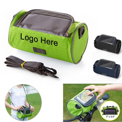 Bicycle Handlebar Bag for 7" Phone