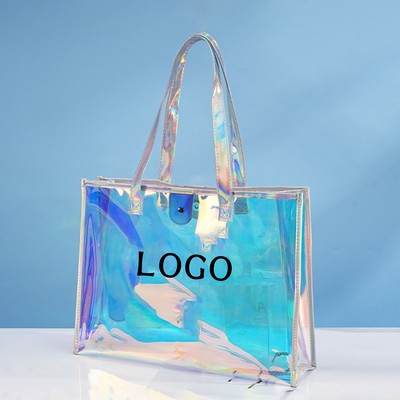 Prismatic PVC Tote Bag