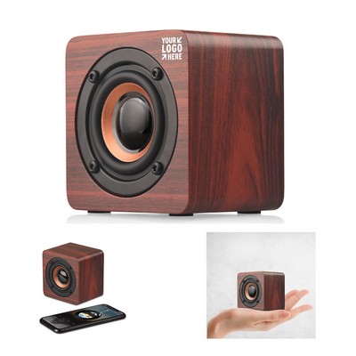 Wood Wireless Bluetooth Speaker