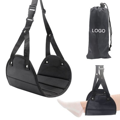 Portable Airplane Foot Hammock