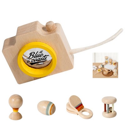 Kid Wooden Kaleidoscope Camera