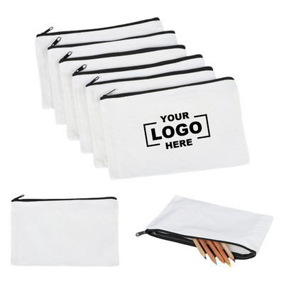 Eco-Friendly Canvas Zipper Pouch