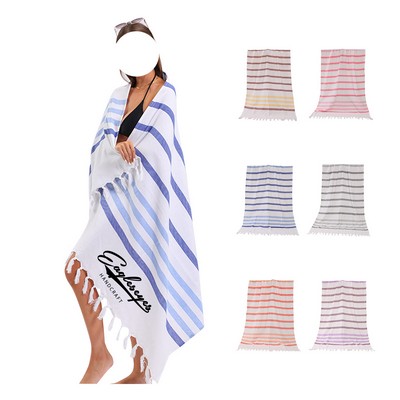 Tassel Detailing Beach Towel
