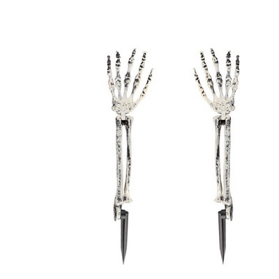Spooky Skeleton Hand Ground Stake Set