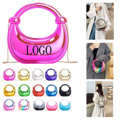 Double Knot Crescent Moon Bag