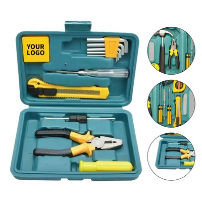 Home Repair Hardware Tool Kit With Nylon Case