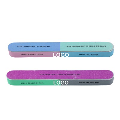 7 Steps Nail Buffing Block