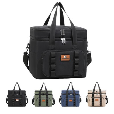 600D Oxford Double Layer Insulated Picnic Bag