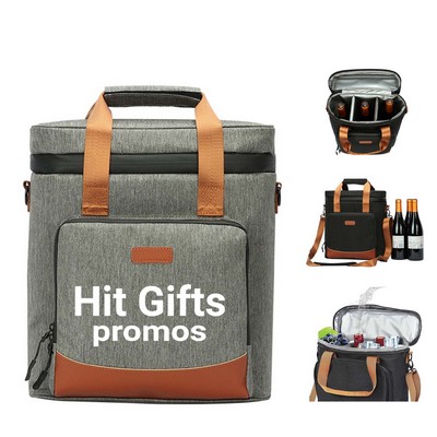 Padded Divider Wine Tote