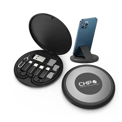 Multi Charging Cable Case Convertor USB C to Type C/iOS