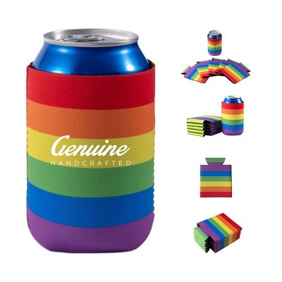 Rainbow Neoprene Bottle Holder