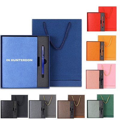 Office Employee Gifts Set w/ A4 Notebook & Pen