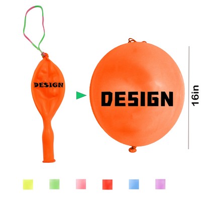 16" Latex Paddle Clap Balloon