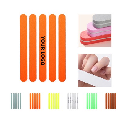 EVA Emery Nail File 7 x 0.8" Dual Grit 120 180