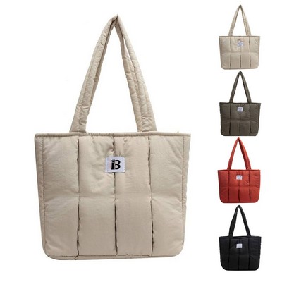 Puffer Tote Bag