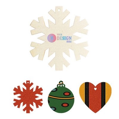 Custom Wood Christmas Ornament