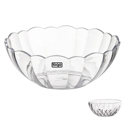 27oz PC Break Resistant Clear Salad Bowl