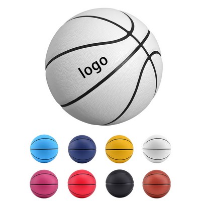 Durable PU Leather Basketball For Training And Outdoor Play