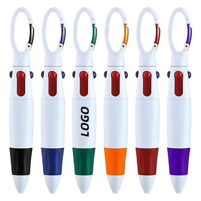 Four-Color Quick-Dry Ballpoint Pen