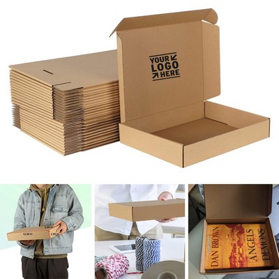 12x9x2" Easy to Assemble Shipping Packing Mailing Corrugated Cardboard Box