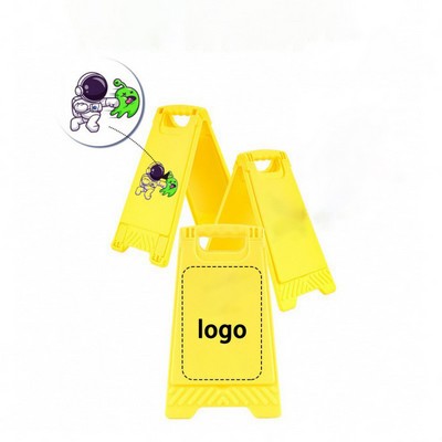 Warning Sign Phone Stand