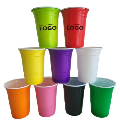 16 Oz Plastic Party Solo Cup Disposable