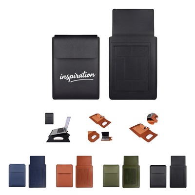 Multifunctional Laptop Sleeve -Stand with Mouse Mat