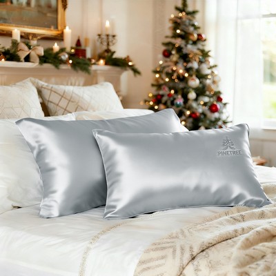 100% Pure Mulberry Silk Pillowcase - Double-Sided