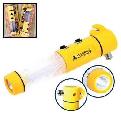 Multi-Functional Auto Emergency Hammer