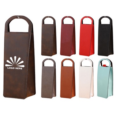Elegant Travel-Ready Wine Carrier
