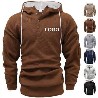 Winter Sports Casual Hooded Sweatshirt