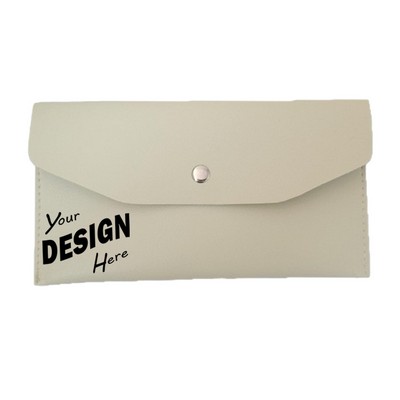 Chic PU Leather Envelope Wallet