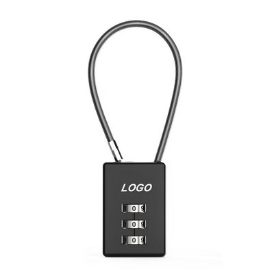 Steel Cable Combination Padlock