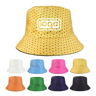 Polka Dot Bucket Hat