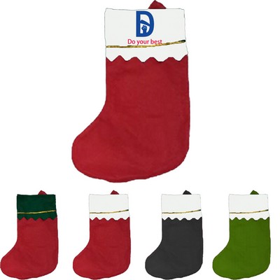 Rustic Christmas Stockings for Holiday Home Decoration