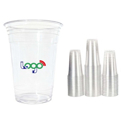 16oz Disposable Clear Plastic Cup