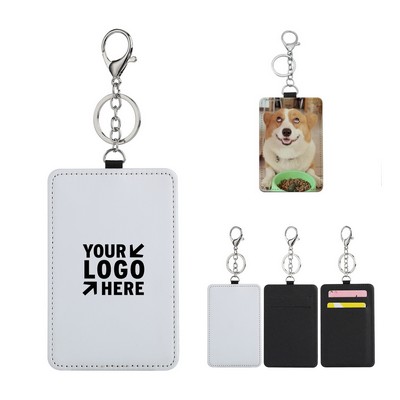 Sublimation PU Card Holder
