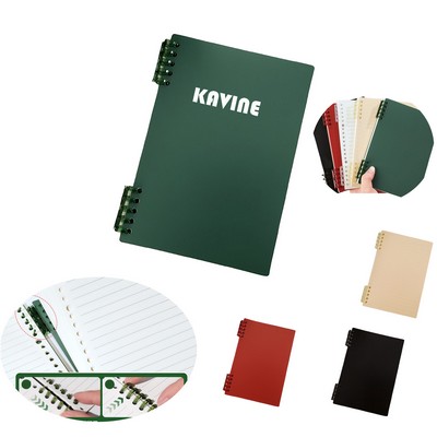 Loose Leaf PP Cover Notebooks