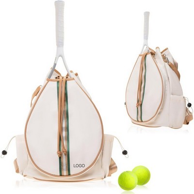 Lightweight Multi-Functional Sports Racket Bag Tennis Pickleball Badminton Ping Pong