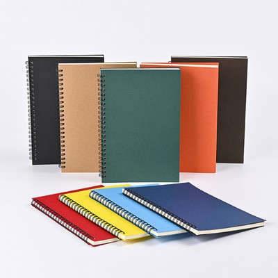 A5 Classic Spiral Notebook with Perforation