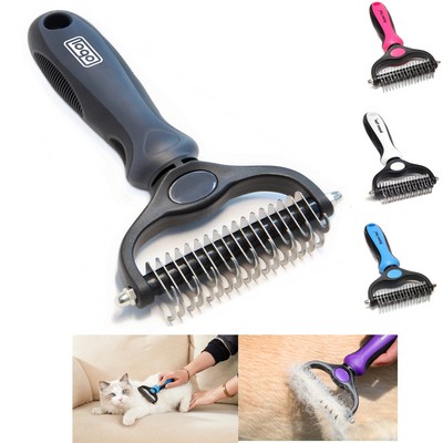 Double Sided Pet Grooming Brush