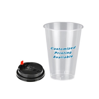 12 OZ Disposable PP Cup with Lids