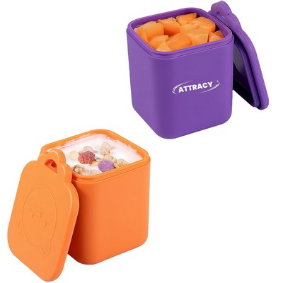 Silicone Salad Dressing Container