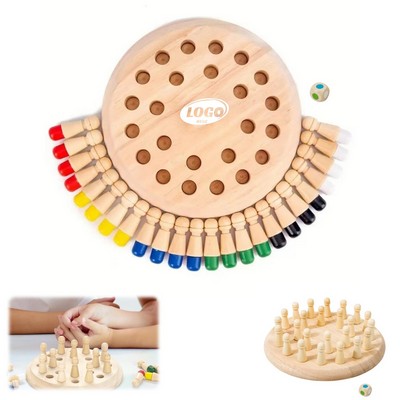 Wooden Memory Matching Game