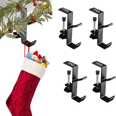 Adjustable Mantle Stocking Garland Holder Hooks